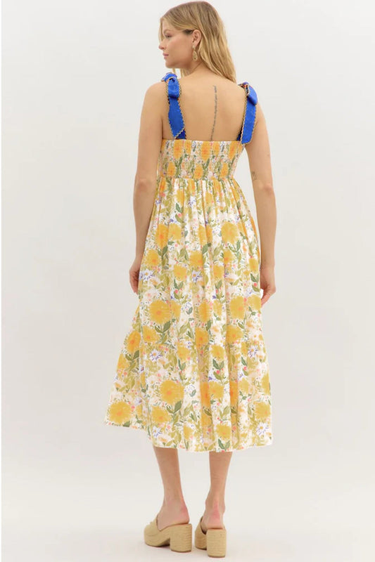 Threaded Pear Emilia Straps High Waist Dress