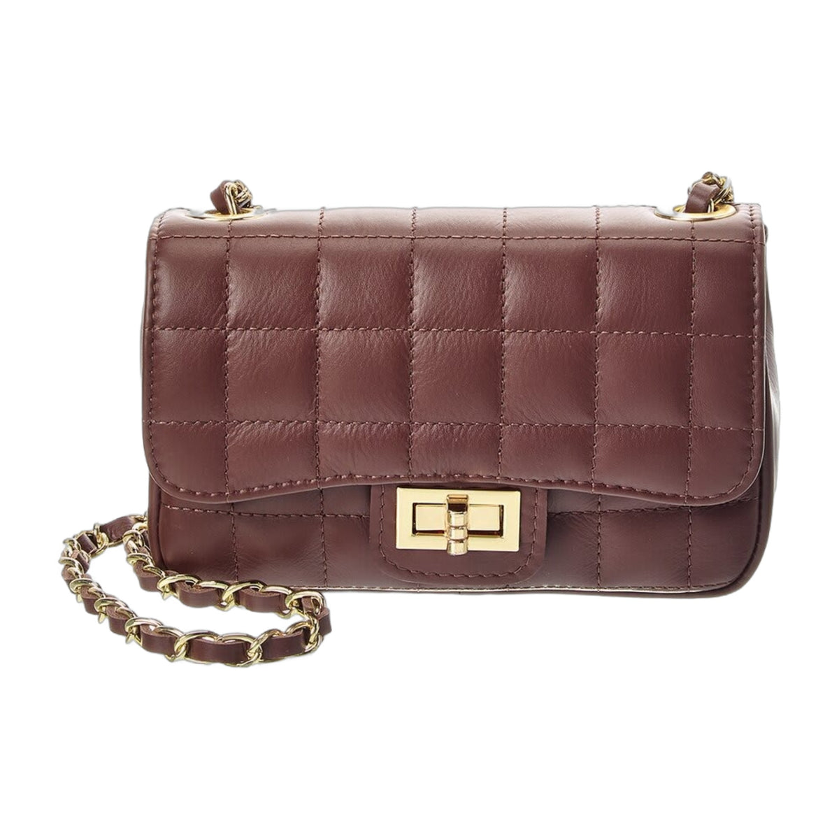 Isabella Rossetti Evelyn Leather Quilted Crossbody
