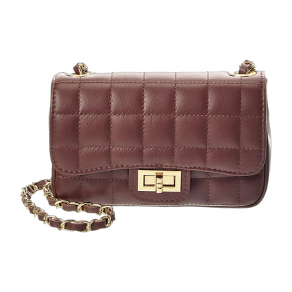 Isabella Rossetti Evelyn Leather Quilted Crossbody