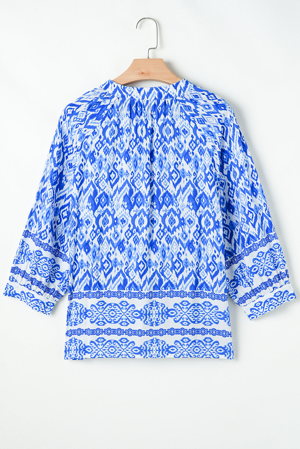 Threaded Pear Anne 4 Sleeve Tied Blouse