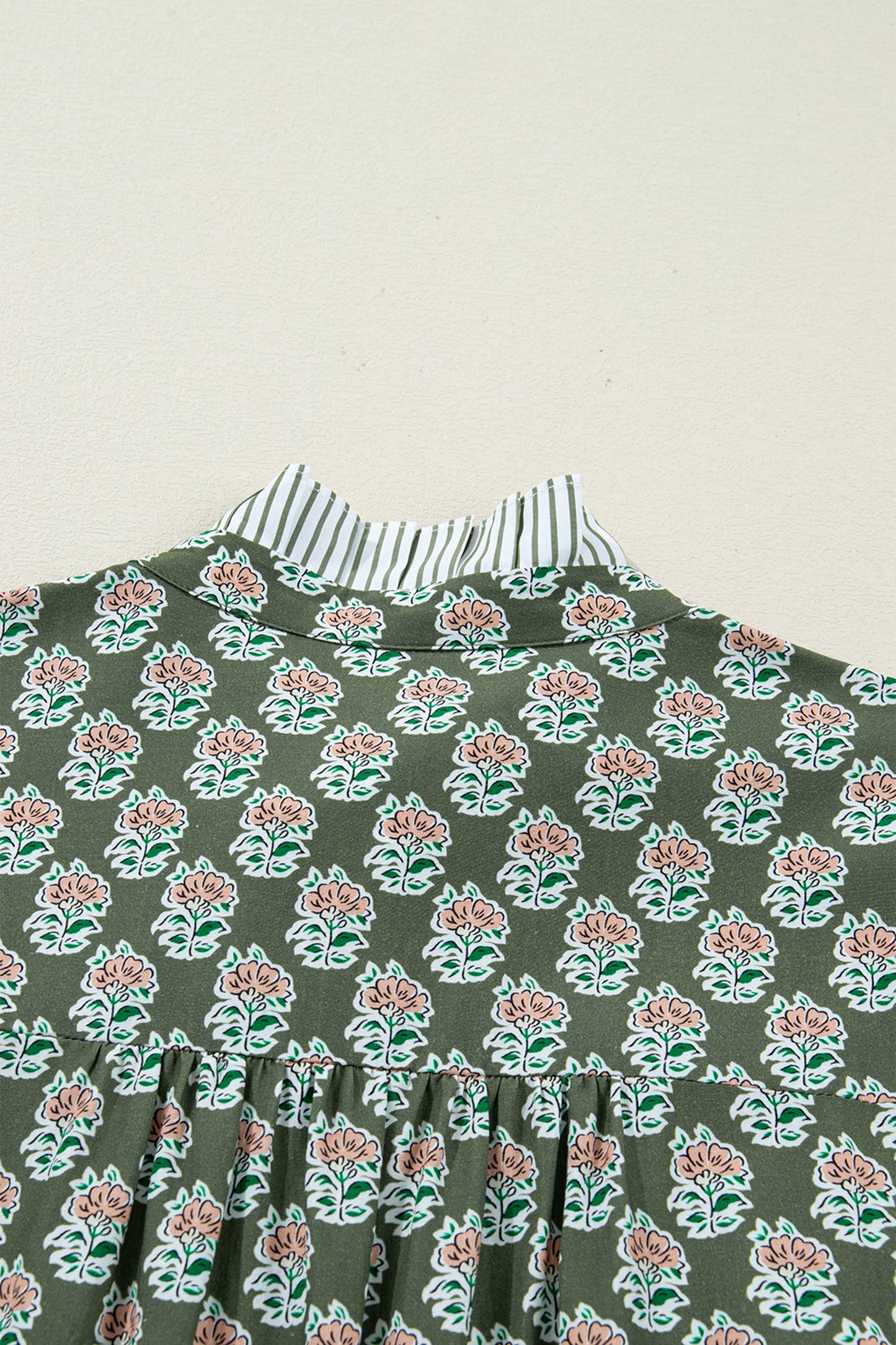 Threaded Pear Olivia 4 Sleeve Floral PLUS Dress