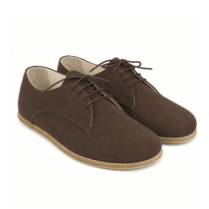 Dark brown-