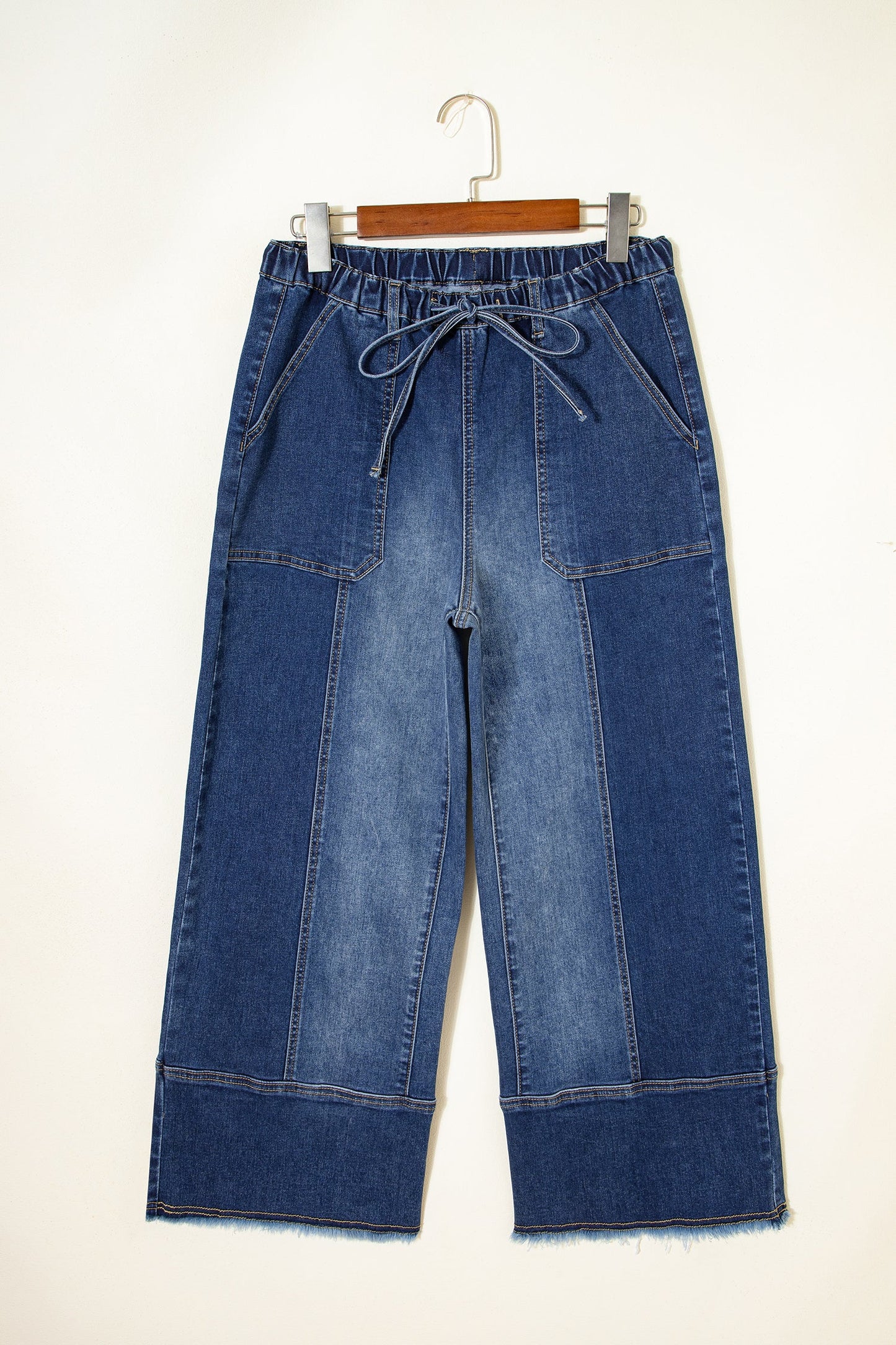 Threaded Pear Aleah Hem Wide Leg Pants