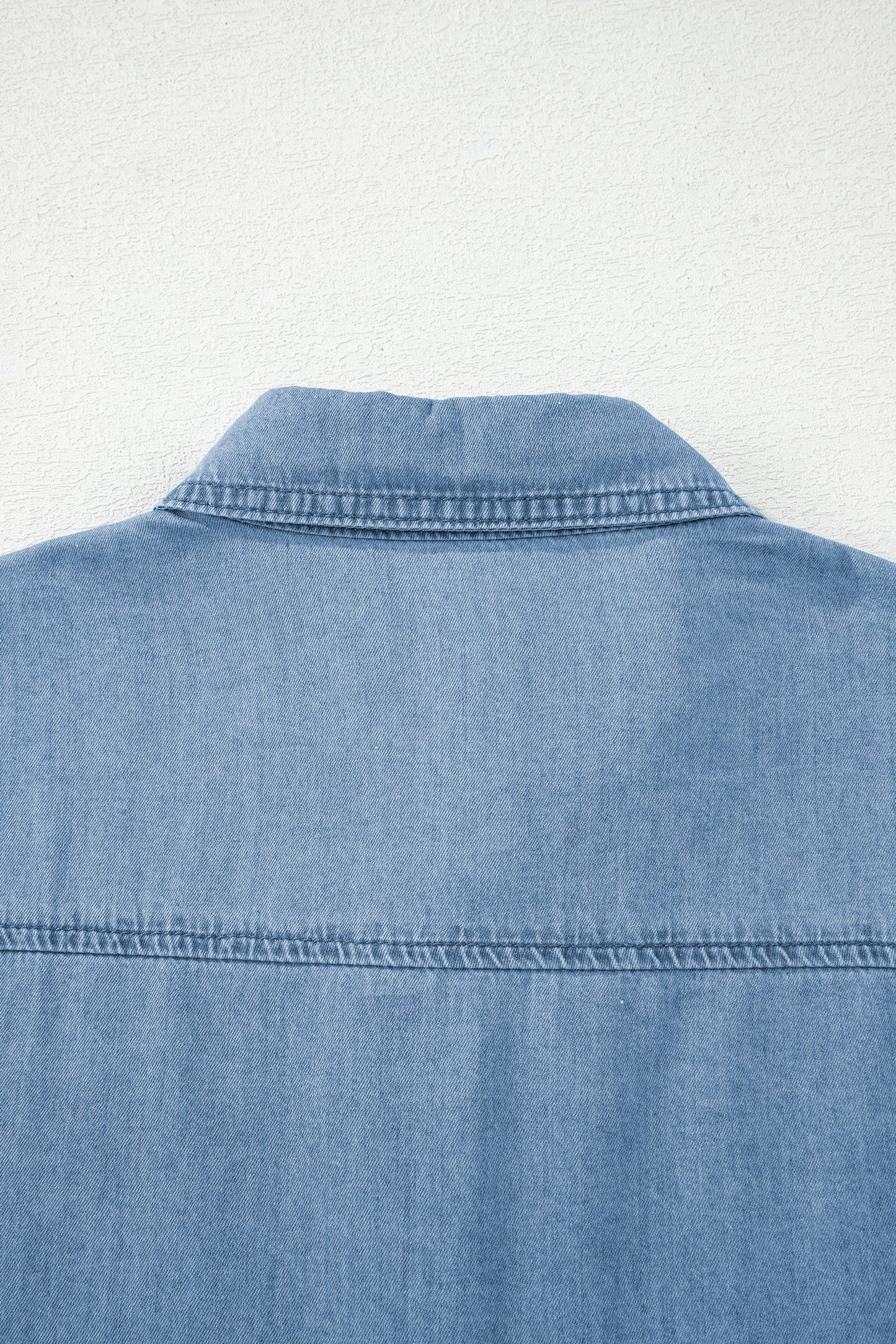 Threaded Pear Makenna Myosotis Down Slim Shirt