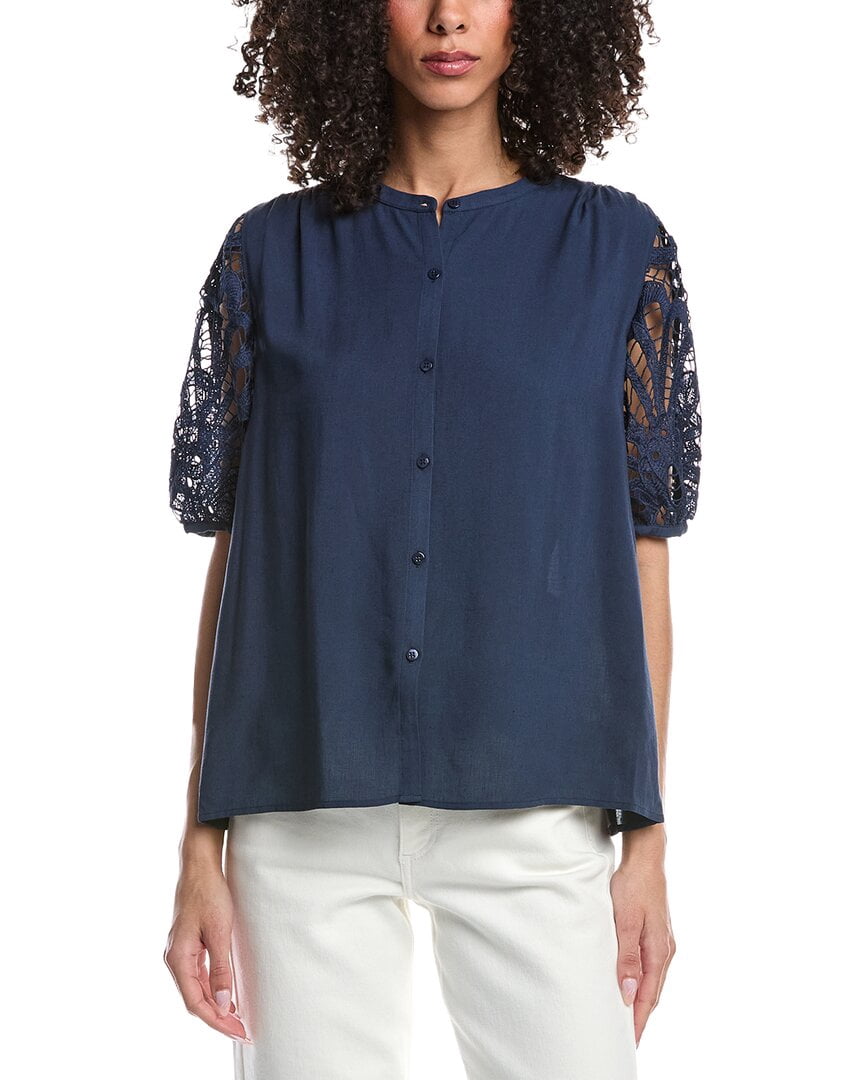 SPNSD-SPRING NAVY EYELET-