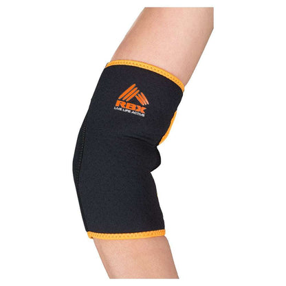 Rbx Fitness Elbow Brace - Level 1 One Size Fits Most (Black/Orange)