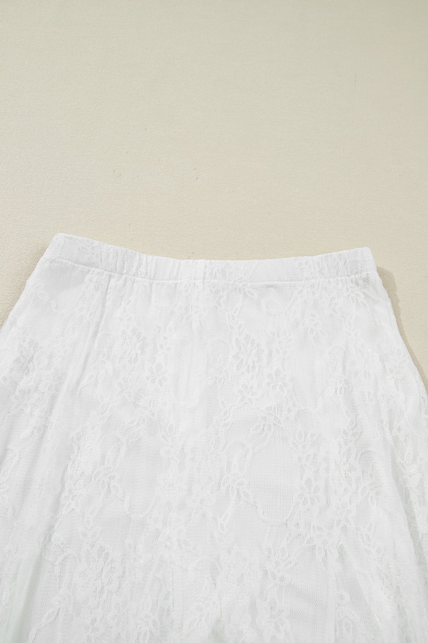Maliyah Lace Flowy Maxi Skirt by Threaded Pear