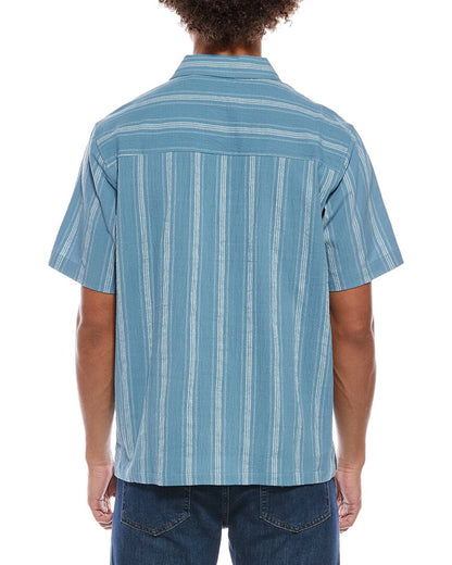 DUSTY BLUE/ VICTOR STRIPE-