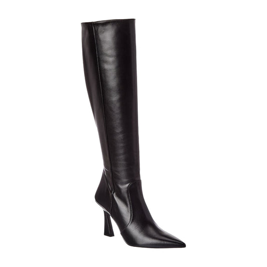 Stuart Weitzman Vinnie Zip Leather Boot 85