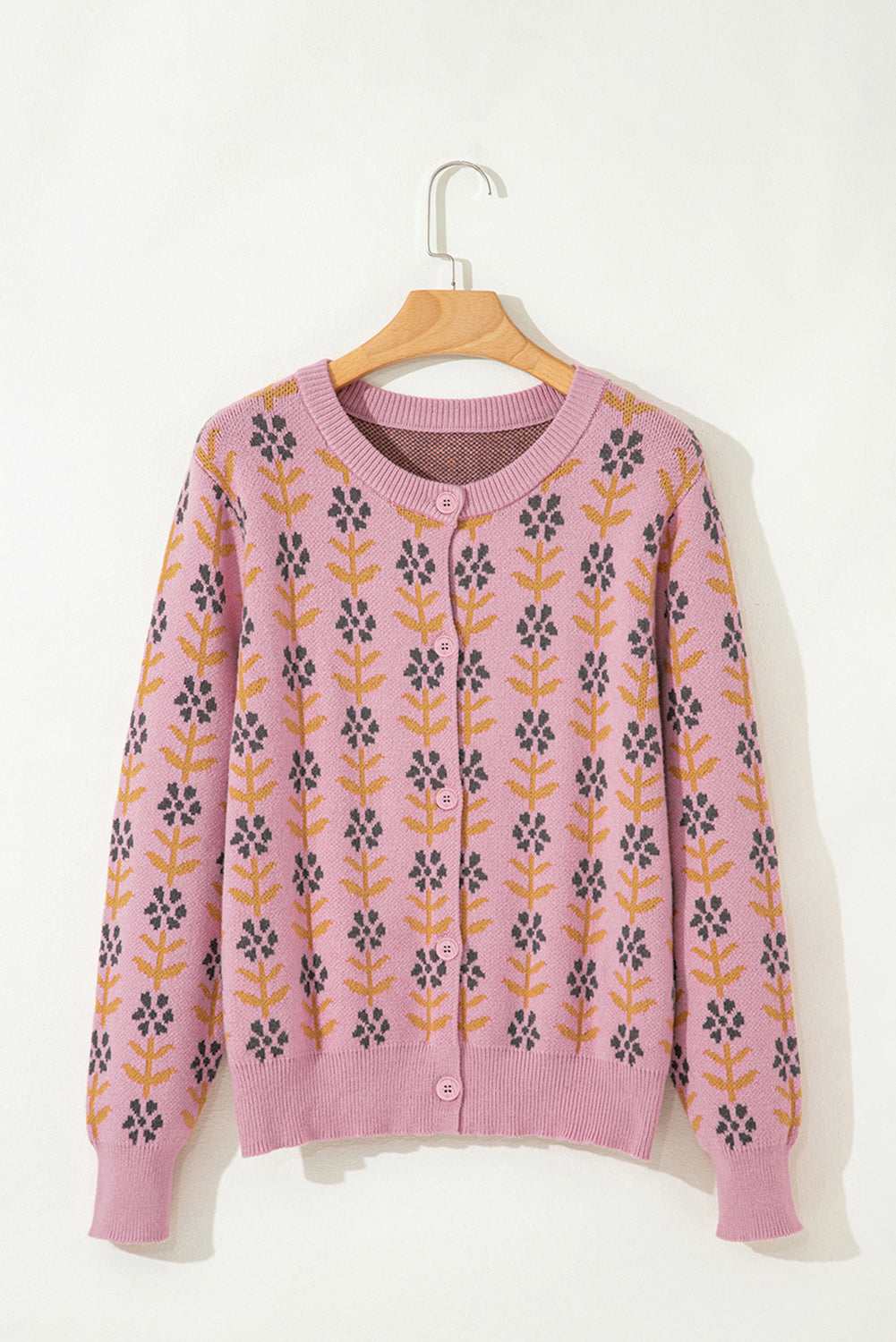 Dulce Ribbed Banded Cardigan Sweater