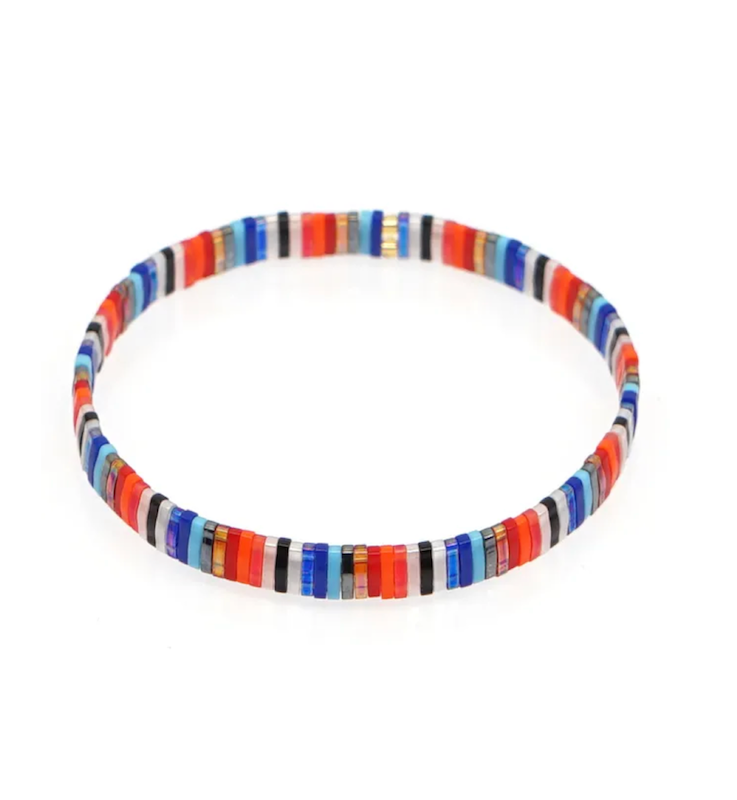 Rainbow Red Blue-