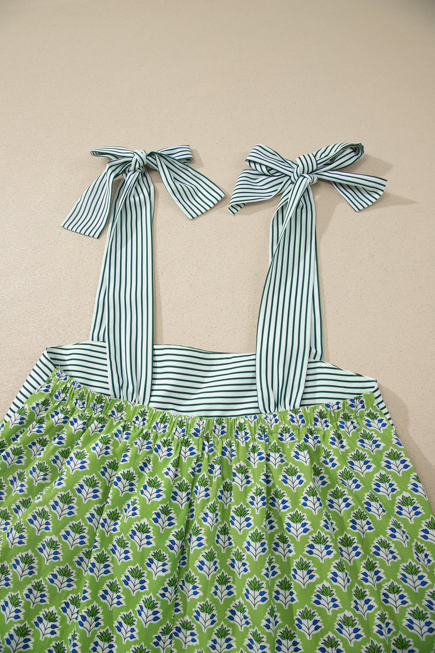 Threaded Pear  Alisson Straps Babydoll Tank Top