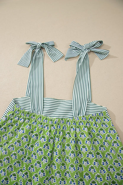 Threaded Pear  Alisson Straps Babydoll Tank Top