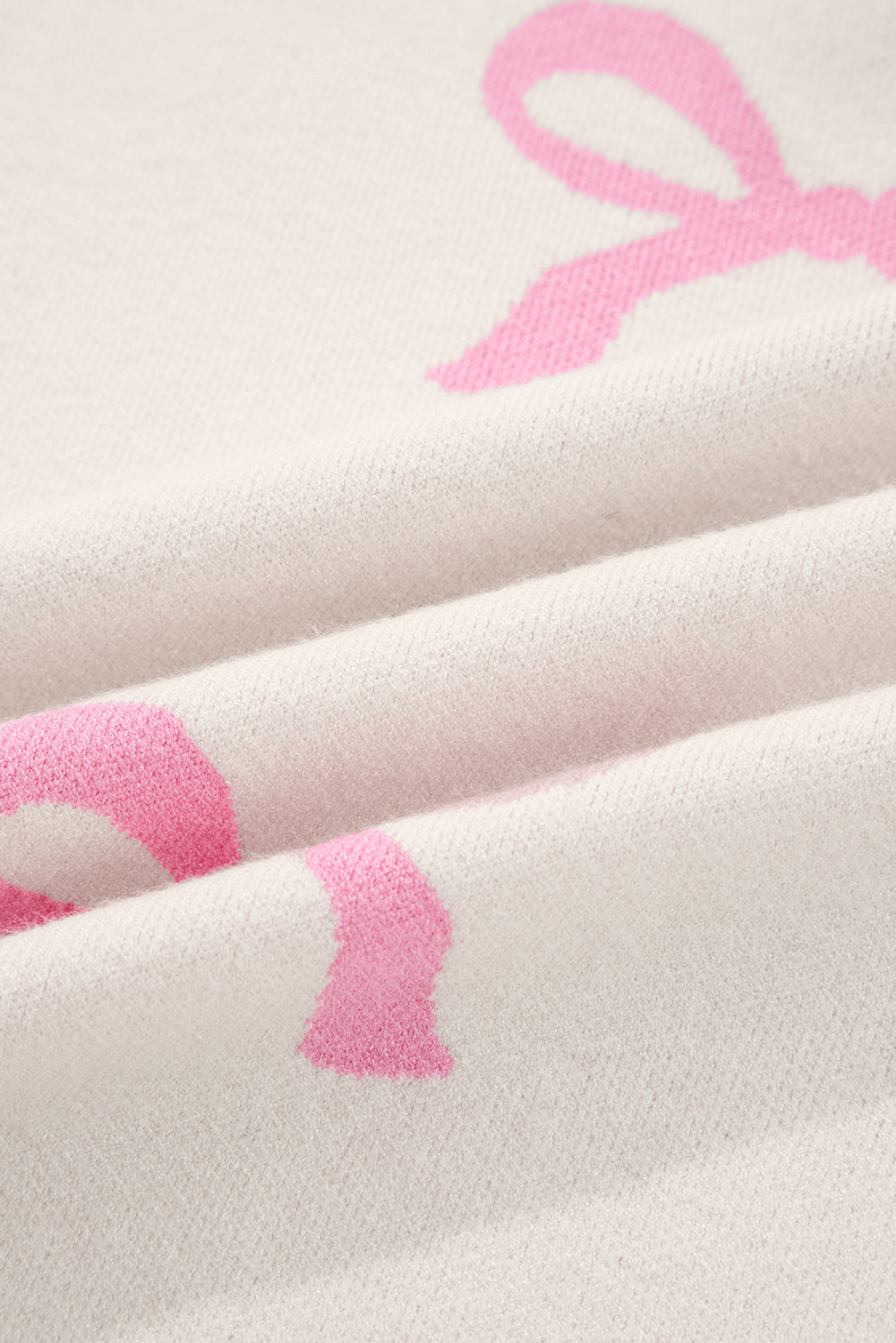 Threaded Pear Kara Drop Shoulder Loose Sweater