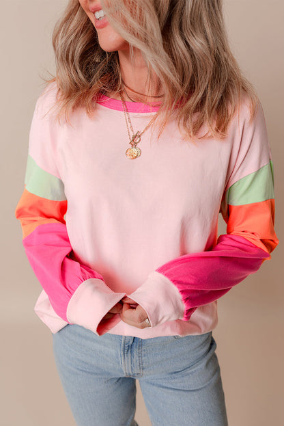 Threaded Pear Valentina Long Sleeve Loose Top