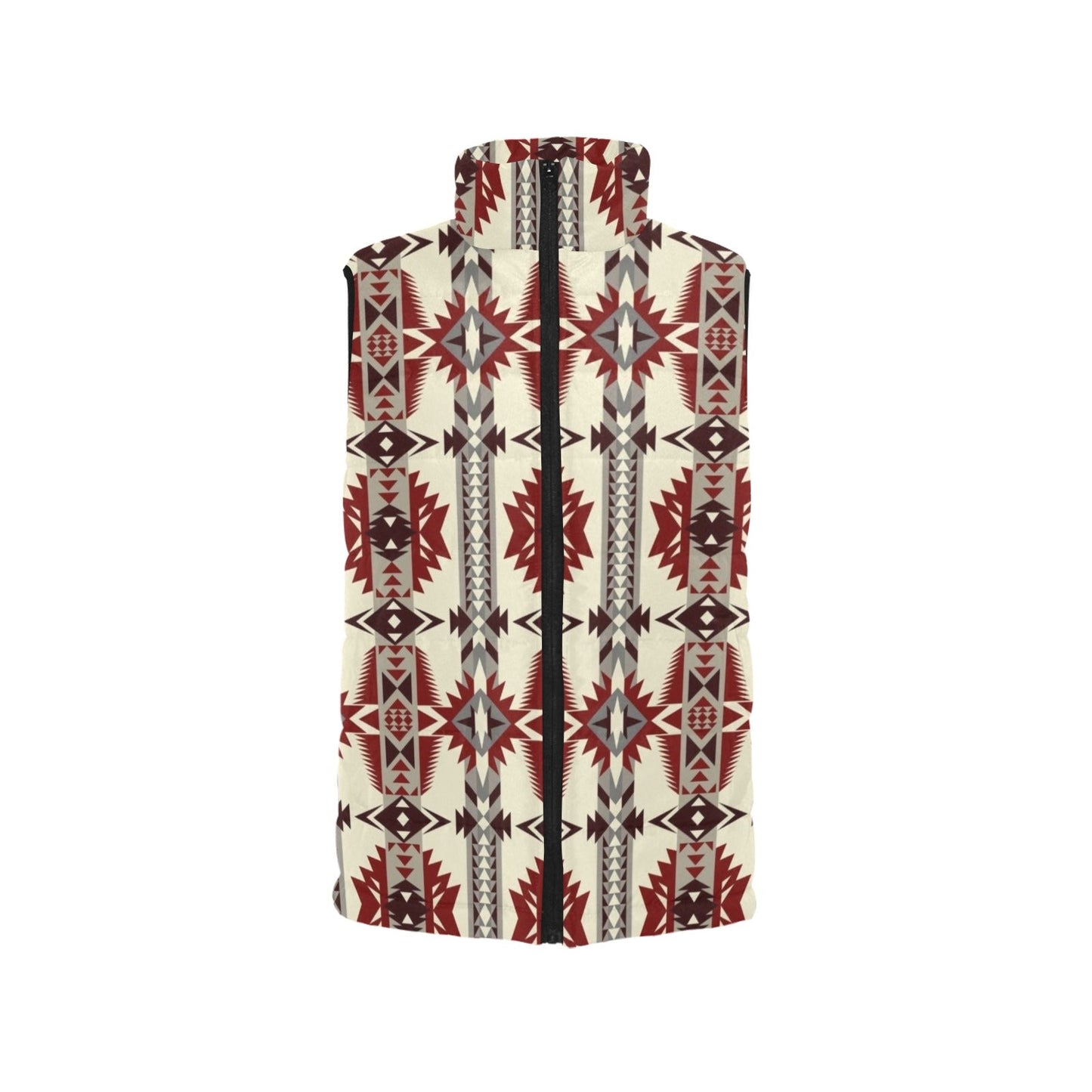 Baha Ranch Bold Aztec Puffy Vest