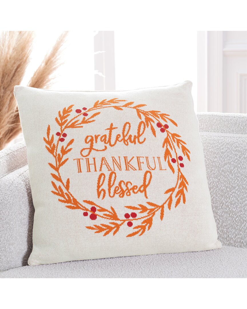 Safavieh Grateful Blessed Pillow