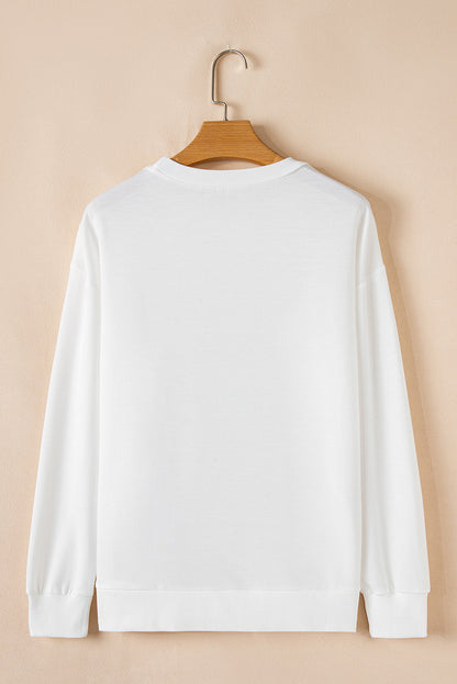 Threaded Pear Saratris Drop Shoulder Oversized Sweatshirt