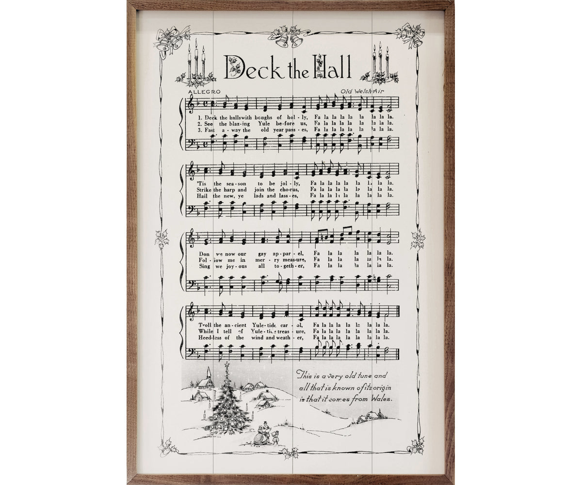 Kendrick Home Deck The Hall Sheet Music