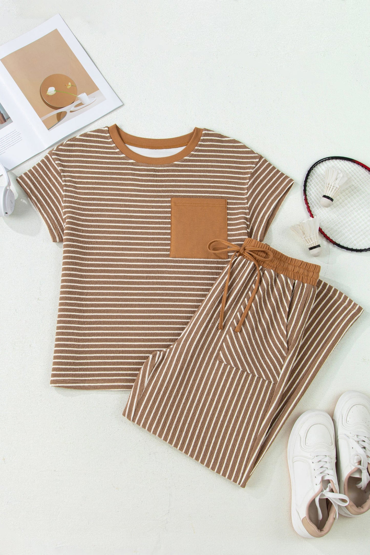 Threaded Pear Aspyn Stripe Tee