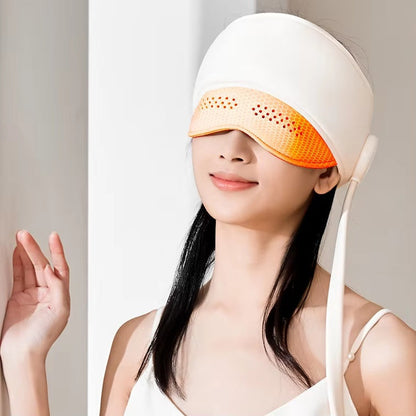 Heated Head & Eye Massager – Sleep Aid Pain Relief Device