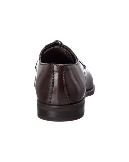 DARK BROWN LEATHER-