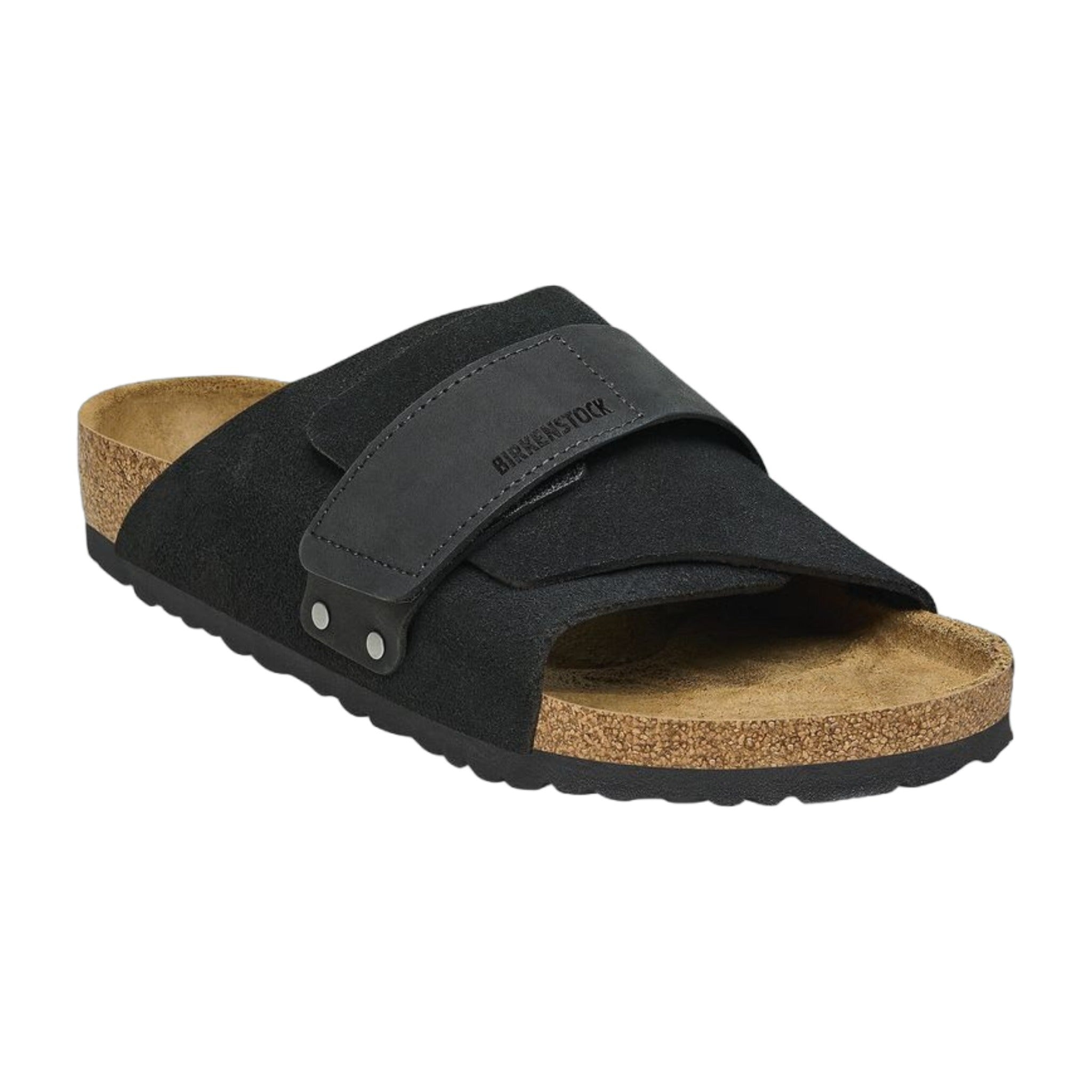 Birkenstock Kyoto Nubuck/Suede Leather Black – Zulily