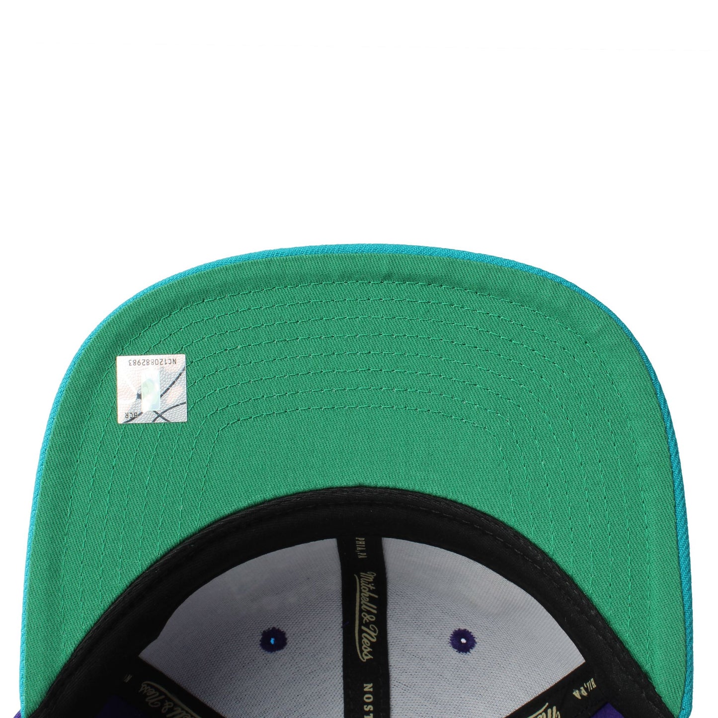 Men's Mitchell & Ness NBA Crooked Path Snapback Hwc Hornets - Purple