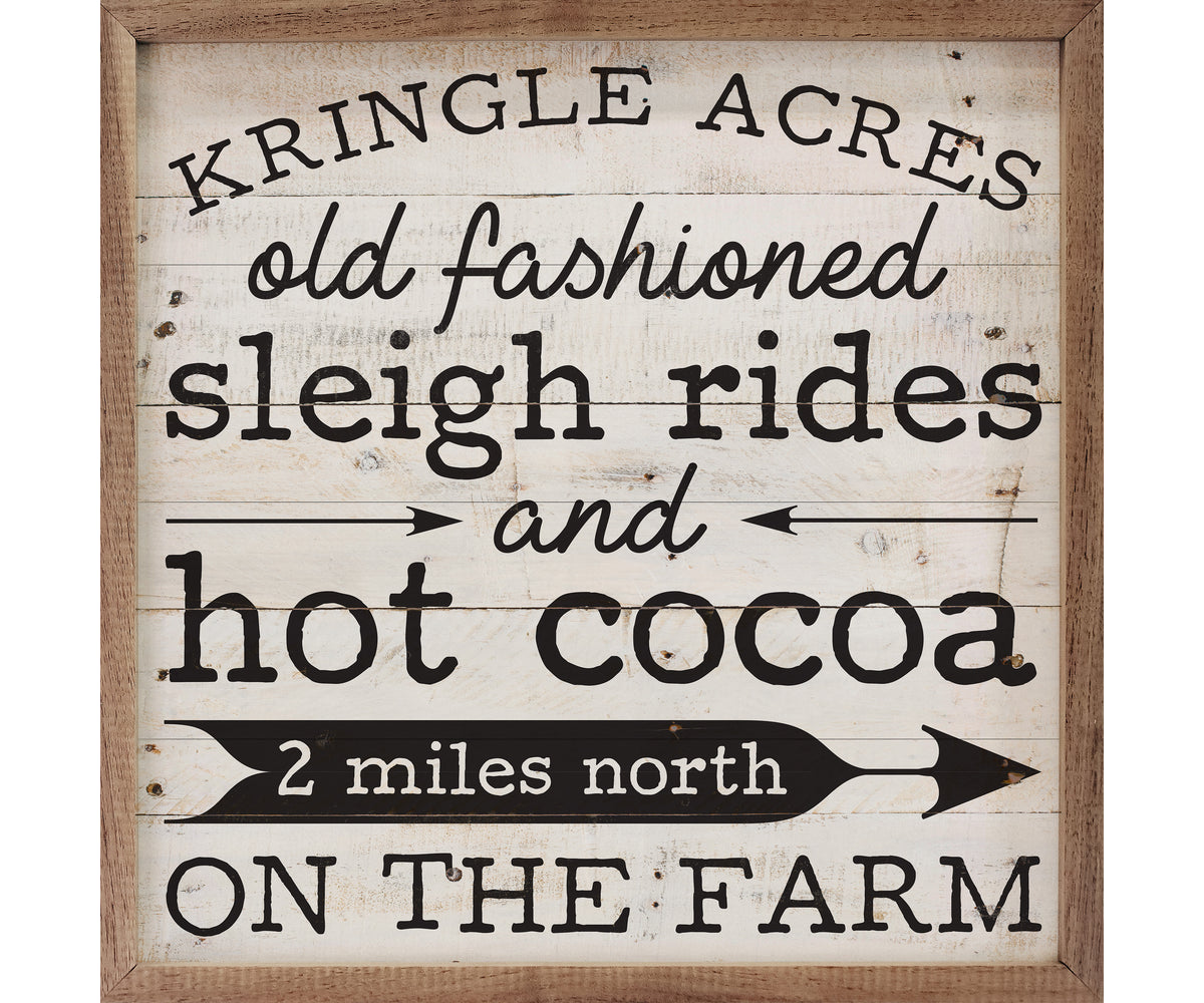 Kendrick Home Kringle Acres Arrow Whitewash