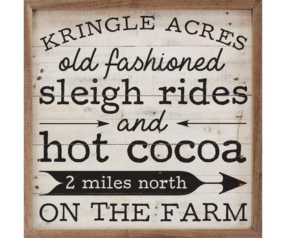 Kendrick Home Kringle Acres Arrow Whitewash