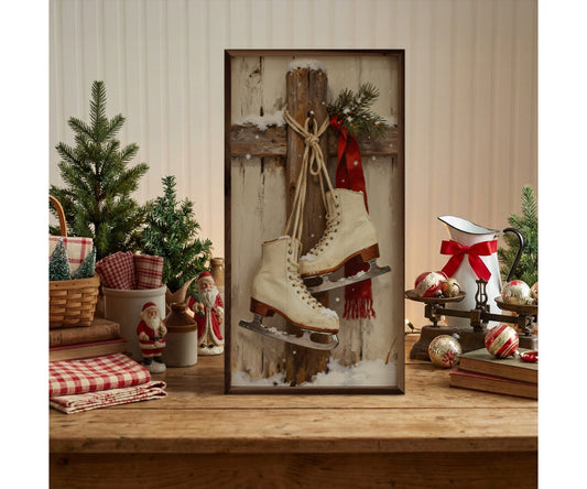 Kendrick Home Ice Skates Hanging