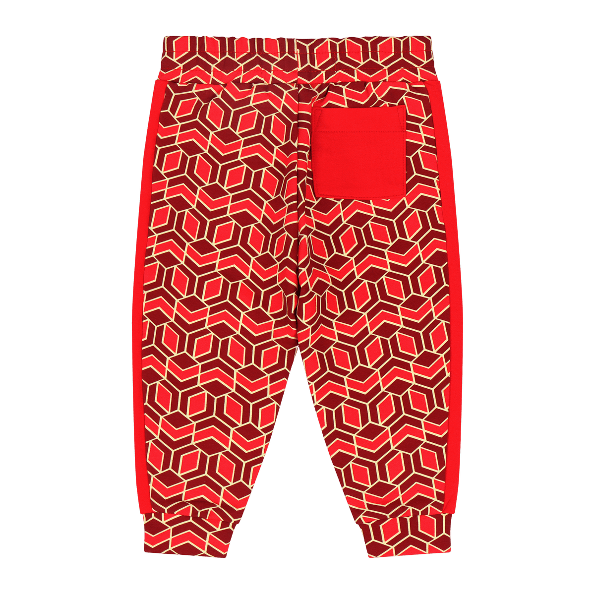 Red Geometric-