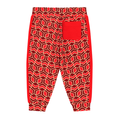 Red Geometric-