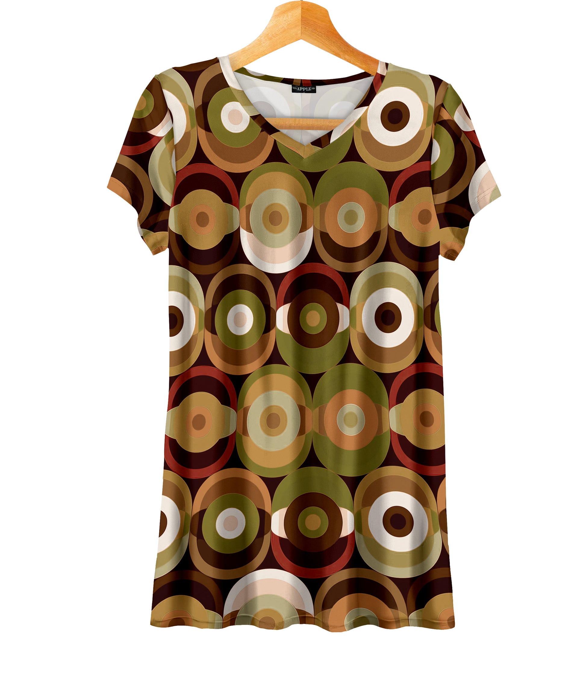 Rust Olive and Orange-