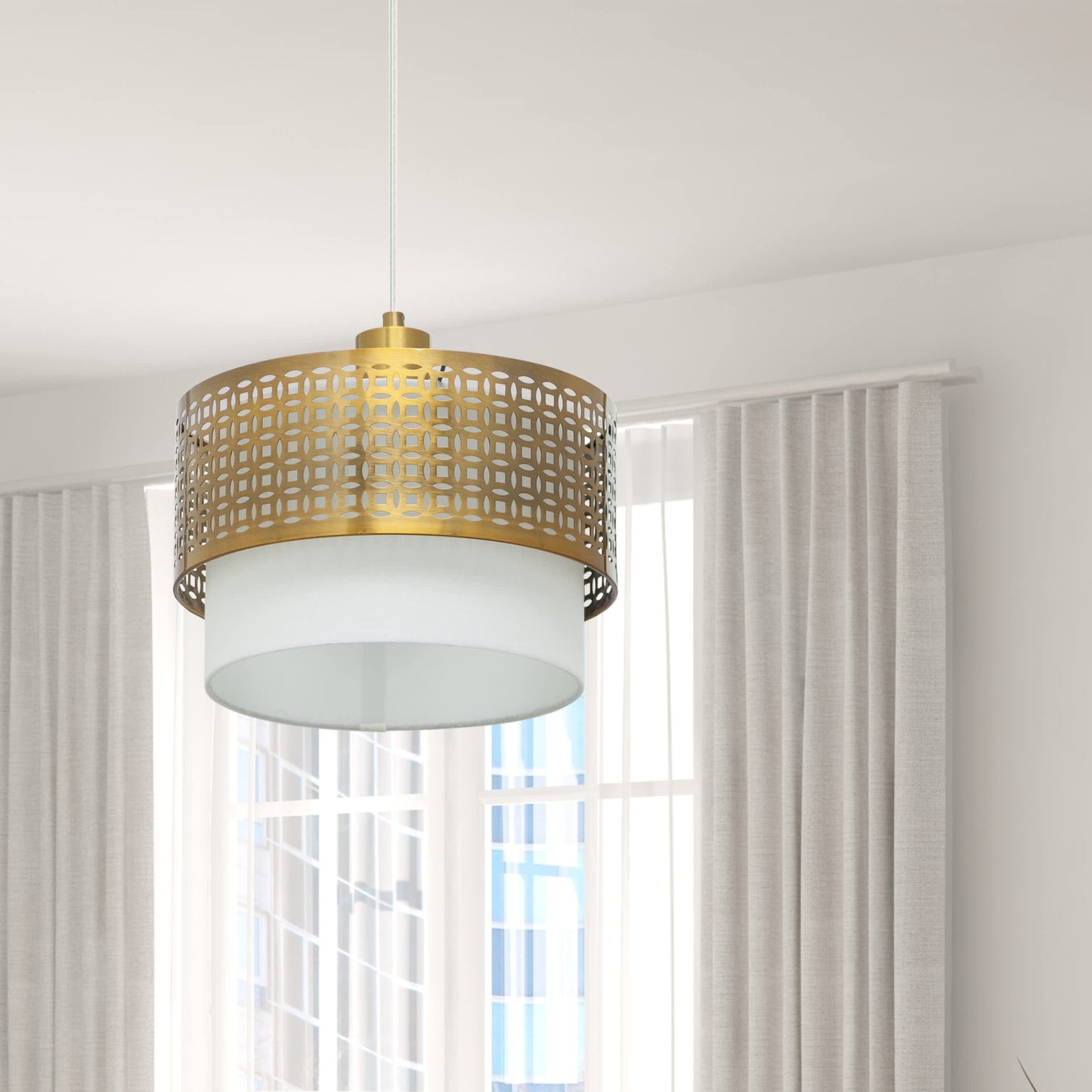 Gold/White-