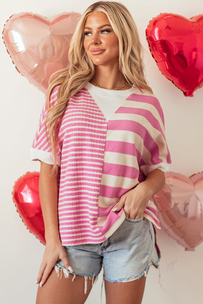 Threaded Pear Miley High Low Loose Top