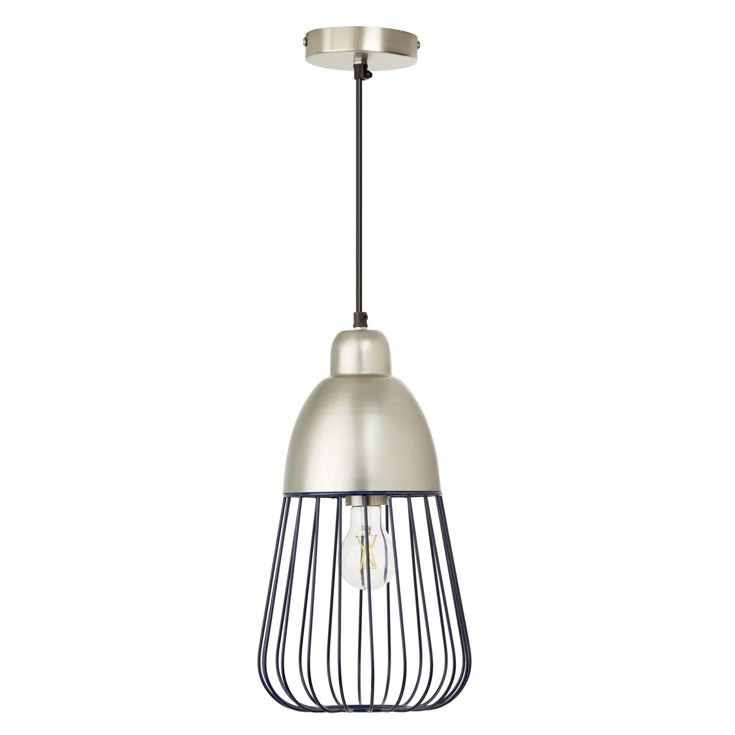 Dark Blue/Silver/Black-