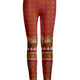 Red Bohemian Print