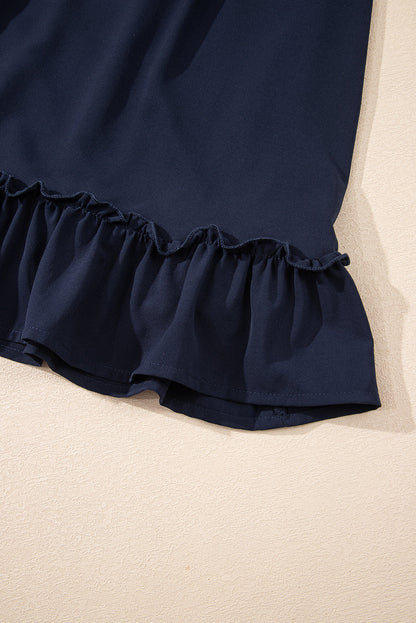 Threaded Pear Deborah Waist Square Mini Dress
