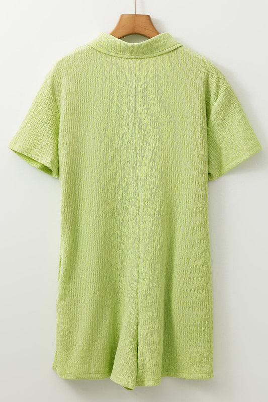 Threaded Pear Talia Short Sleeve Patched Shirt