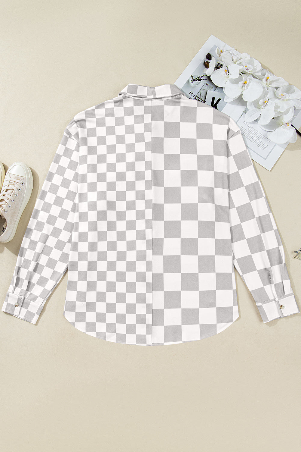 Threaded Pear Emily Down Casual Western Plus Jacket