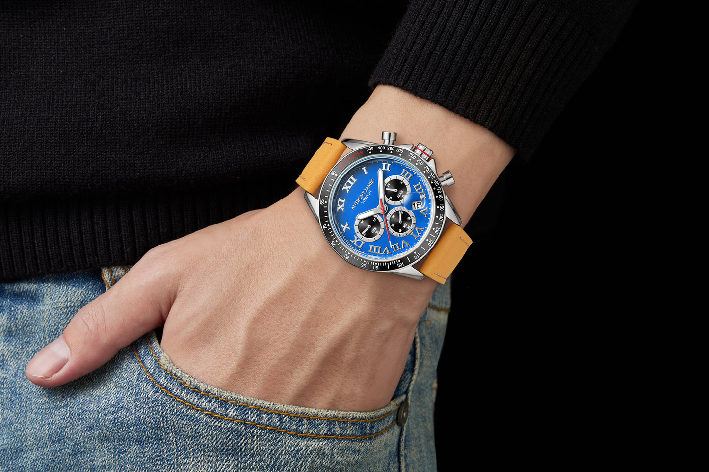 Blue-