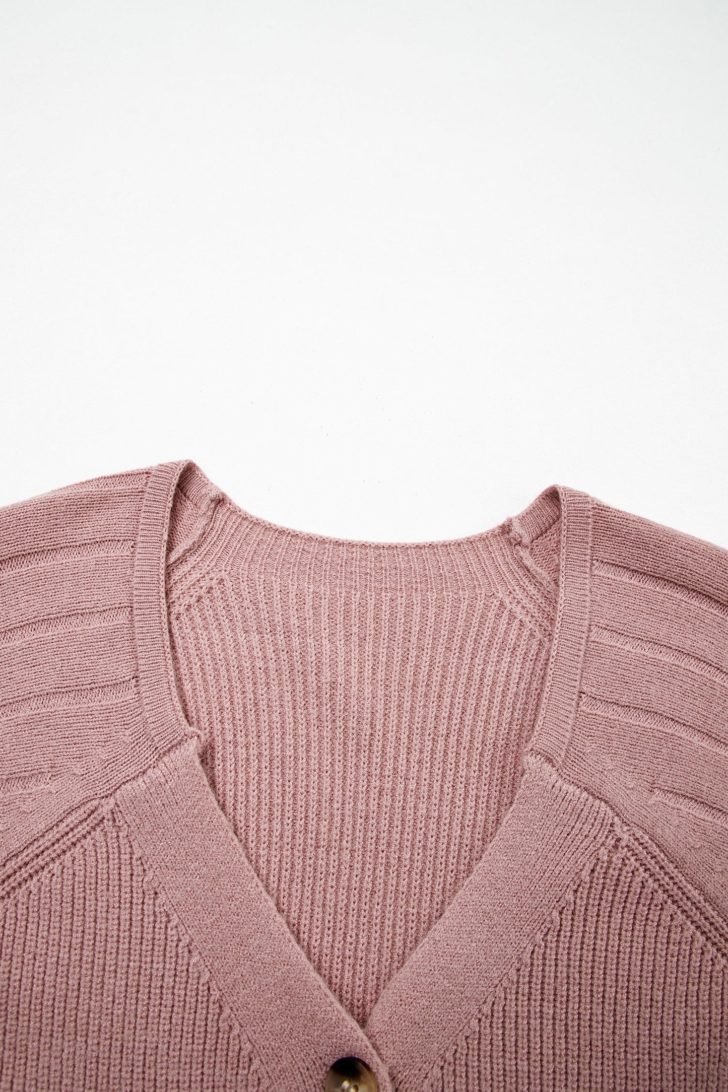 Threaded Pear Khloe Mixed Texture Knit Sweater