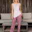 Pink and White