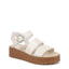 White Iridescent Faux Leather