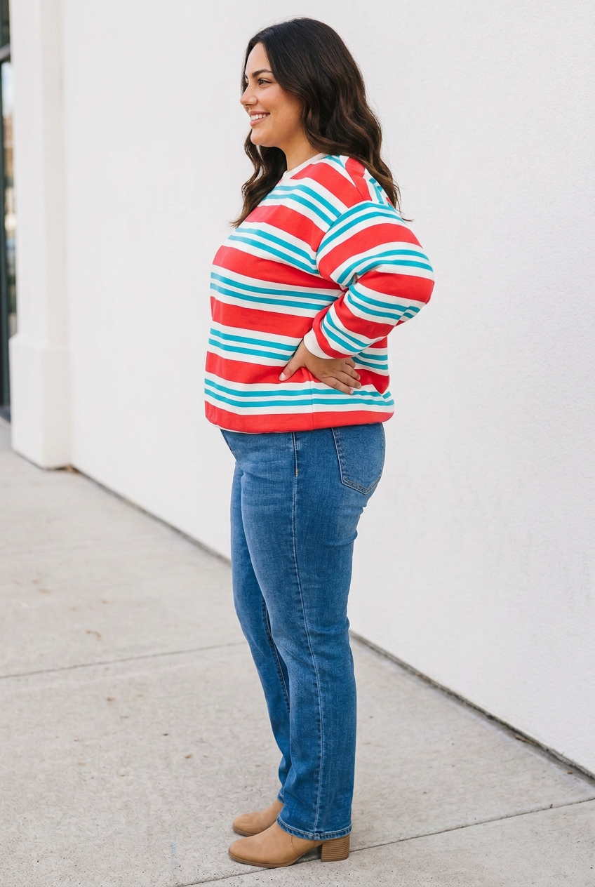 Autumn Long Sleeve Tunic PLUS Sweatshirt