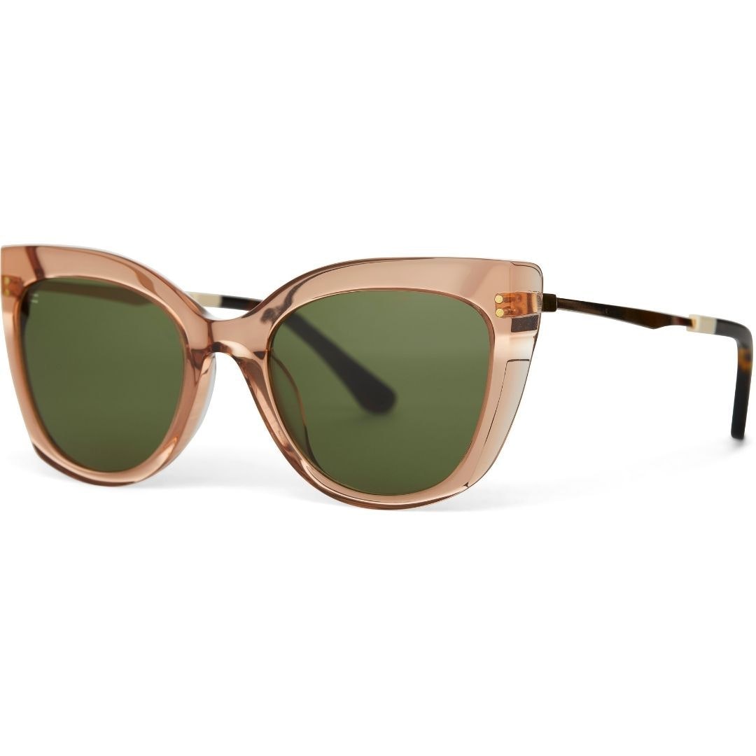 Rust Crystal-Shiny Gold-Bottle Green-