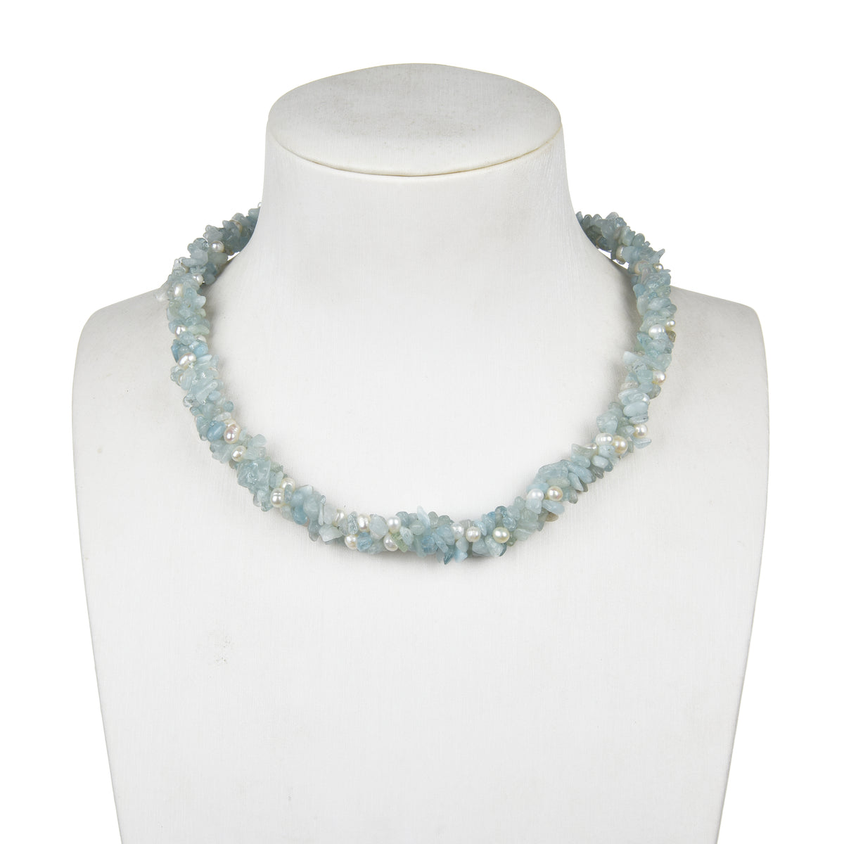 Blue, White-