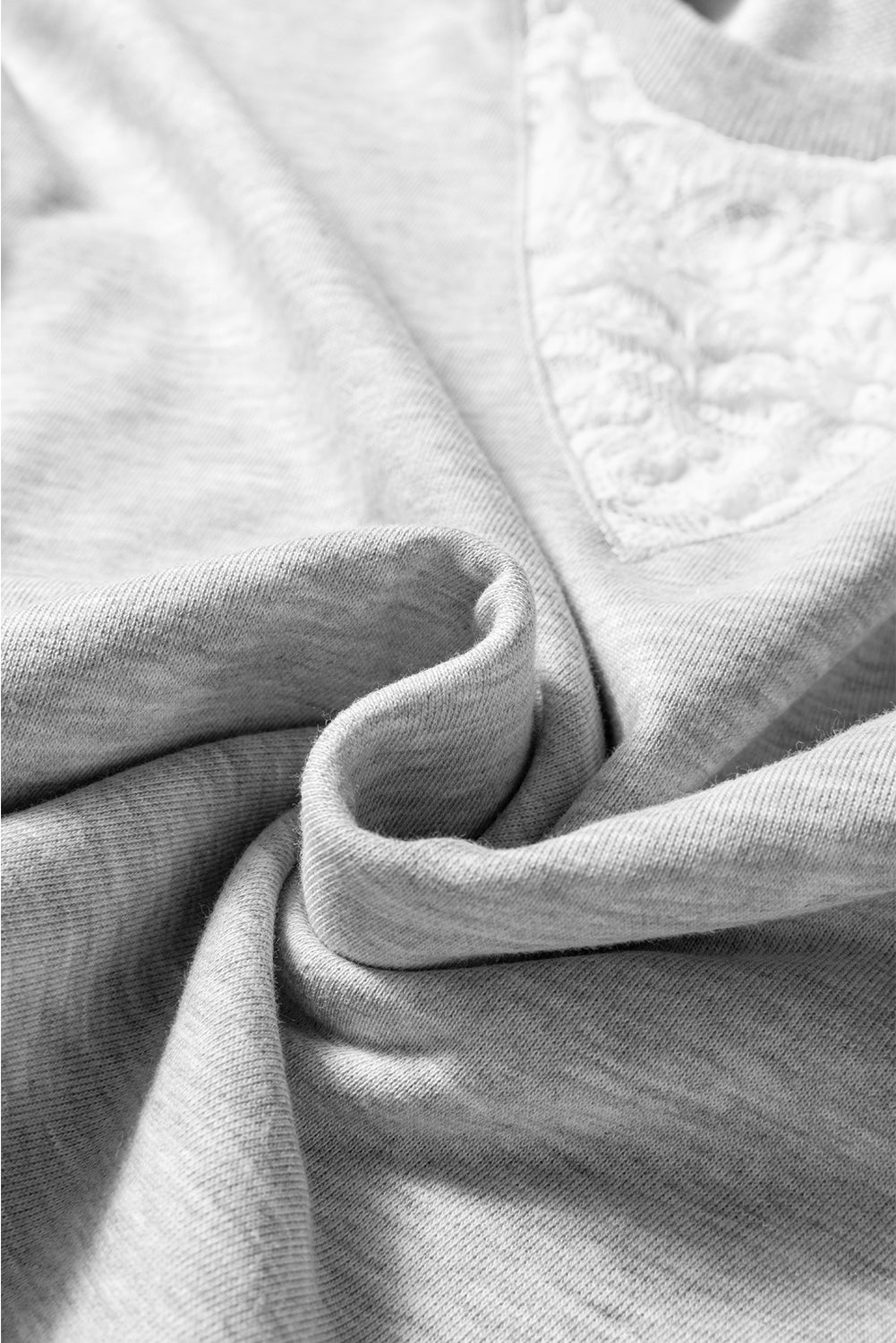 Threaded Pear Amelia Patchwork Drop Shoulder Pullover