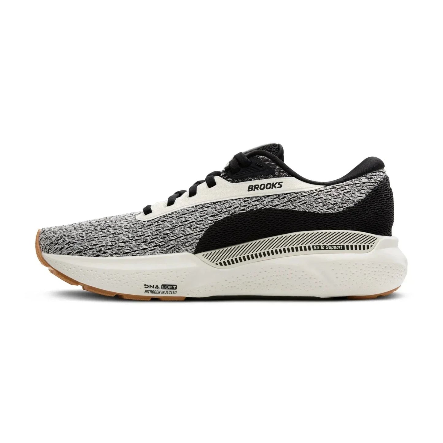 Brooks Adrenaline GTS 24 Men's Sneakers — Coconut/Black Running
